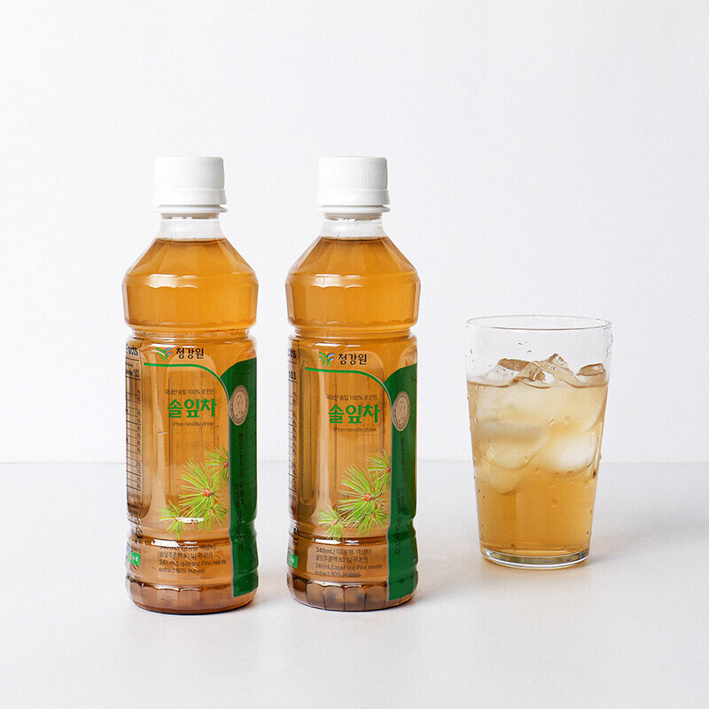 강원더몰,청강원 오미자유산균 솔잎차 340ml 10병/20병